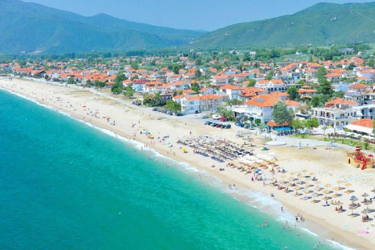 Pegasus Sea View Luxury Apartments Nea Vrasna Bagian luar foto